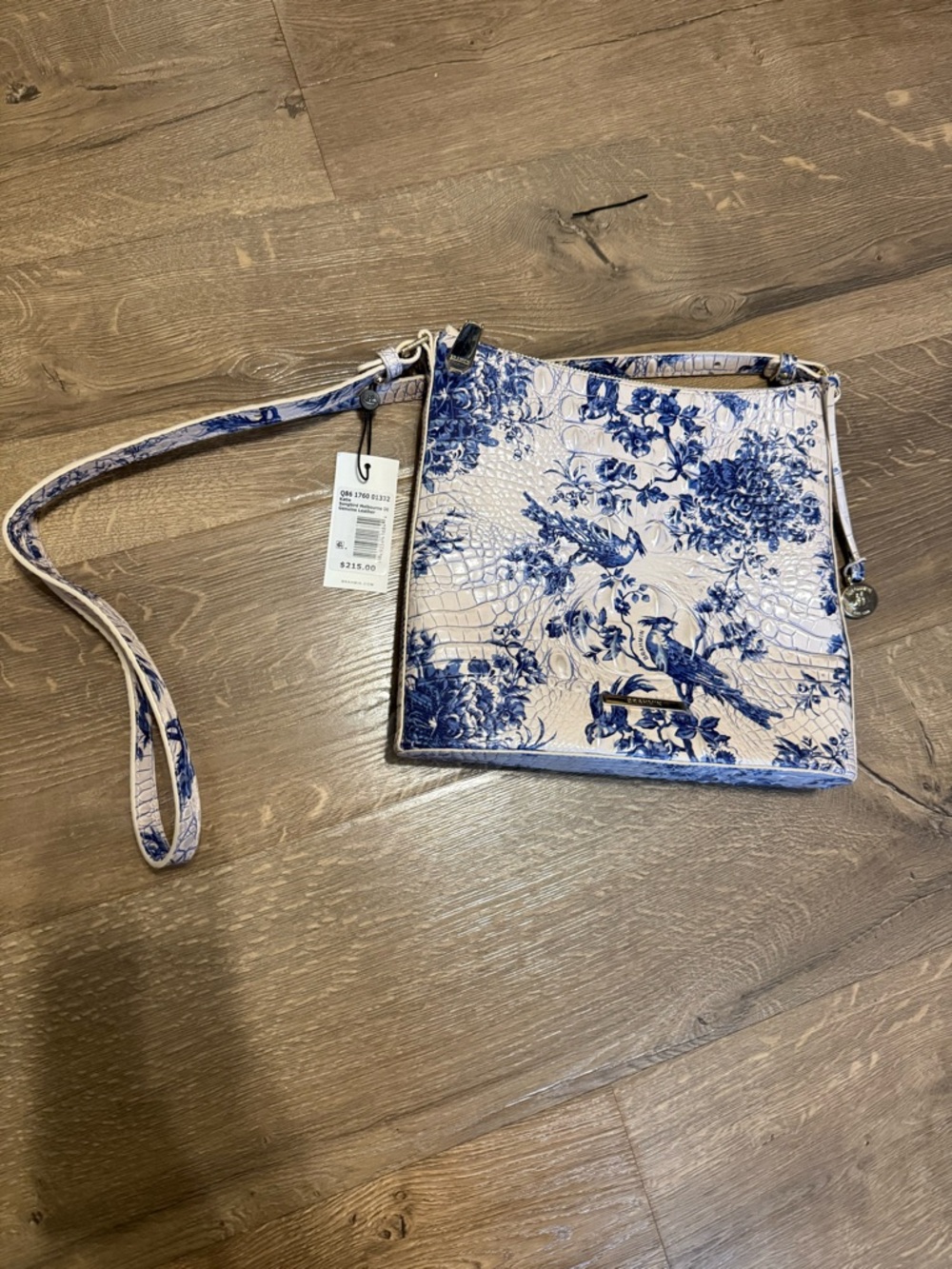 Brahmin Songbird pattern “Katie” crossbody